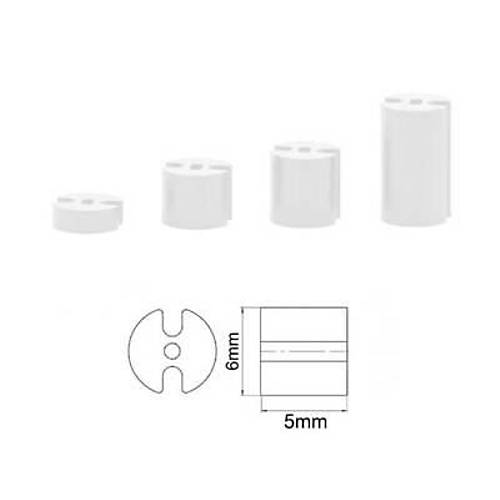 6x5mm 3 Pin Led Distans (Standoff) - Beyaz