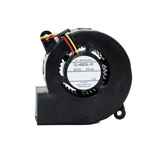 60X60X23mm 12V 0.21A 3P Salyangoz Fan