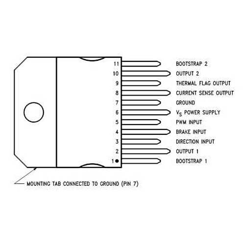 LMD18200 Motor Sürücü Entegresi TO-222-11