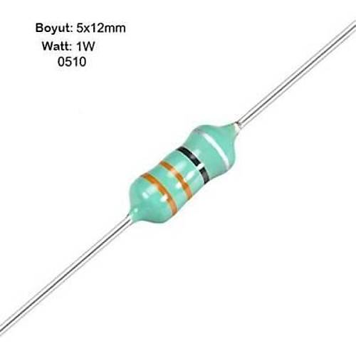 100uH 1W Diren Tip Bobin - 0510