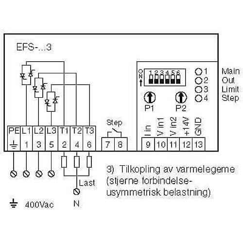 EFS-9253 25A  Fazl G Kontrol Cihaz