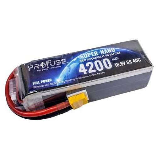 18,5V 5S 4200mAh 40C Lipo Batarya