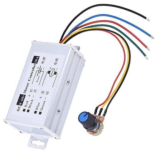 9-60V 20A PWM DC Motor Hz Kontrol Modl