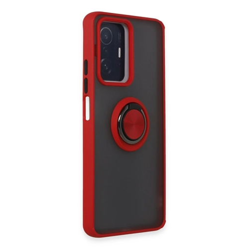 Newface Xiaomi Mi 11T Pro Klf Montreal Yzkl Silikon Kapak - Krmz