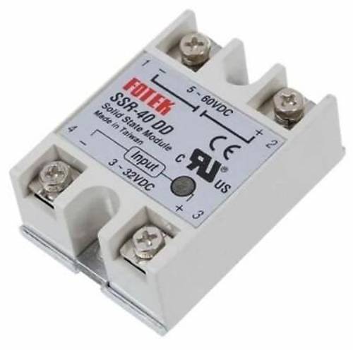 SSR-40DD Solid State Rle 40A - 3-32VDC Giri 5-60VDC k