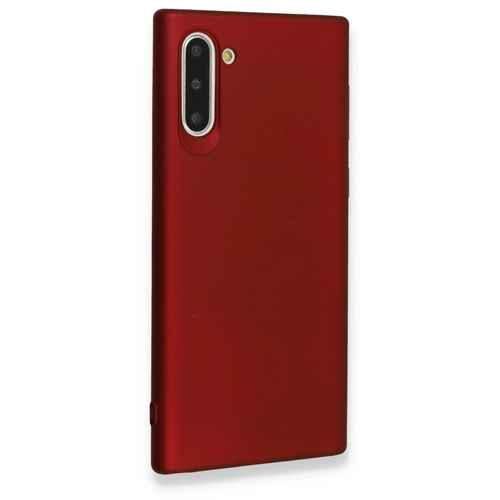 Newface Samsung Galaxy Note 10 Klf First Silikon - Bordo