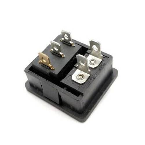IEC320 2-Pin Erkek Power Soketi - Ikl Anahtarl