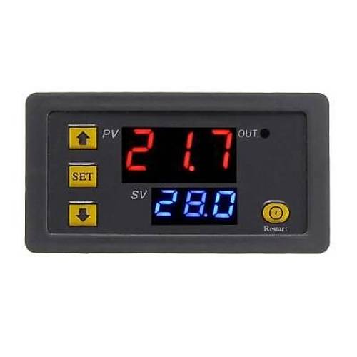 Ekranl 220V Zaman Ayarl Rle Modl