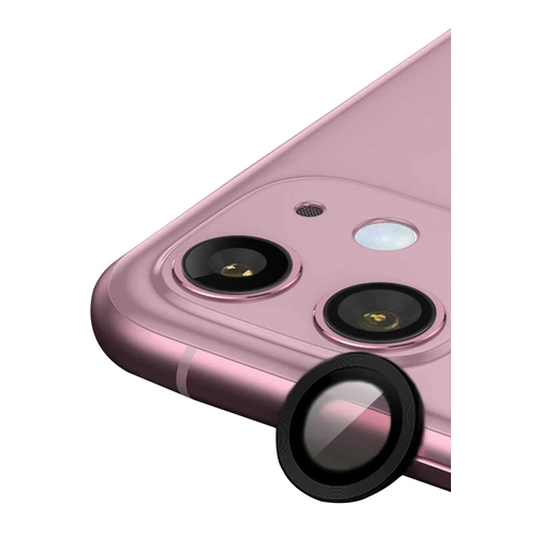 Newface iPhone 12 Raze Metal Kamera Lens - Siyah
