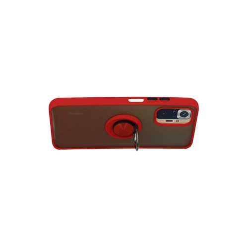 Newface Xiaomi Redmi Note 10 Klf Montreal Yzkl Silikon Kapak - Krmz