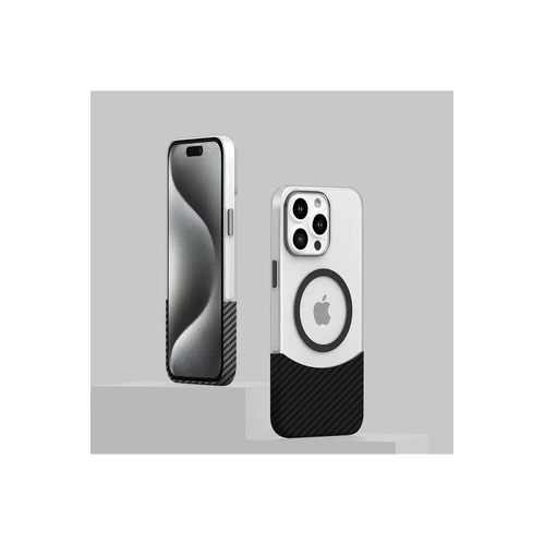Joko iPhone 16 Pro Carbon Puzzle Magsafe Kapak - Gri