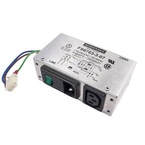 FS6703-3-07 EMI Filtre 3A Anahtarl Erkek Power Soketi - Power Filter