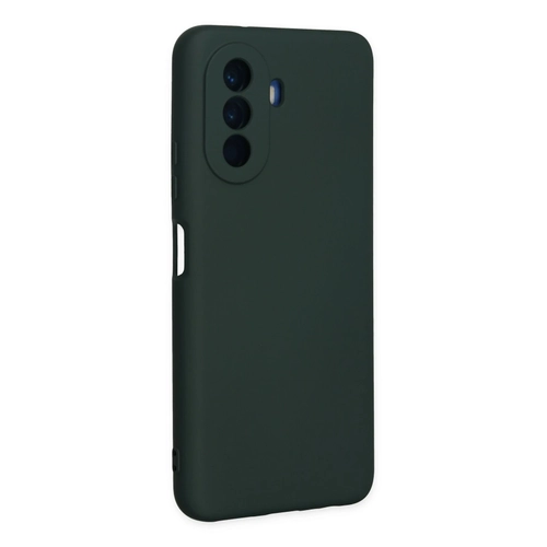 Newface Huawei Nova Y70 Klf Nano ii Kadife Silikon - Koyu Yeil