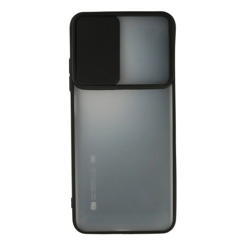 Newface Xiaomi Mi 10T Klf Palm Buzlu Kamera Srgl Silikon - Siyah