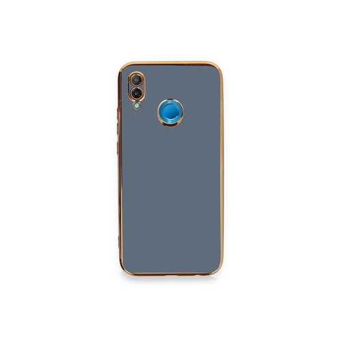Newface Huawei P20 Lite Klf Volet Silikon - Mavi