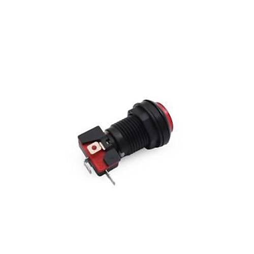 33mm 12V Ikl Oyun Makinesi Butonu - Krmz