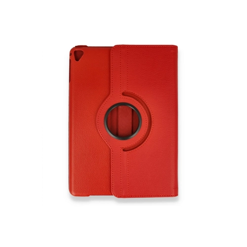 Newface iPad 4 9.7 Klf 360 Tablet Deri Klf - Krmz