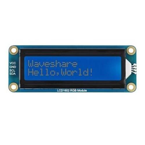 2X16 RGB LCD Display - I2C Bus