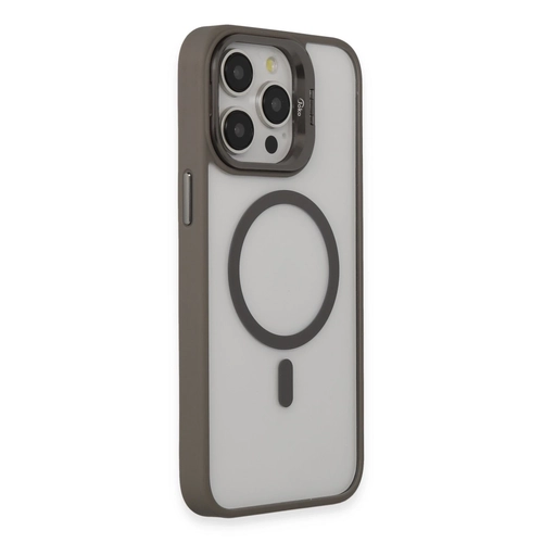 Joko iPhone 14 Pro Klf Roblox Lens Magsafe Standl Kapak - Titan Gri