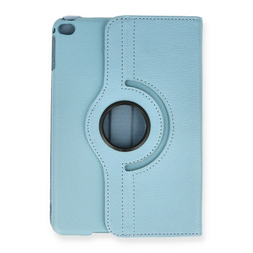 Newface iPad Mini 4 Klf 360 Tablet Deri Klf - Turkuaz