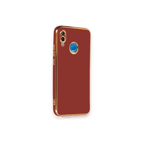 Newface Huawei P20 Lite Klf Volet Silikon - Krmz