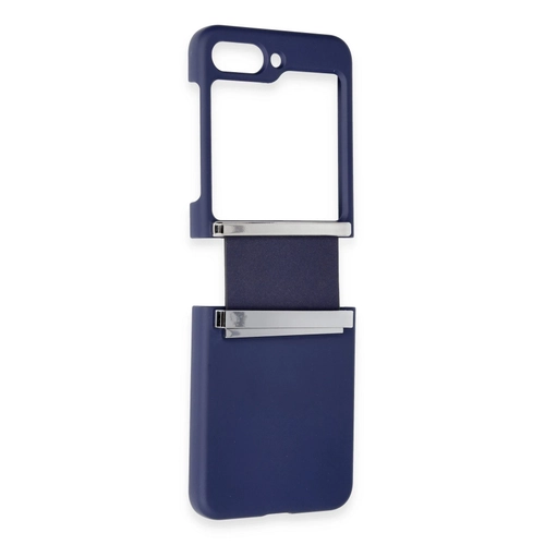 Newface Samsung Galaxy Z Flip 6 Klf Belt Flip Kapak - Lacivert