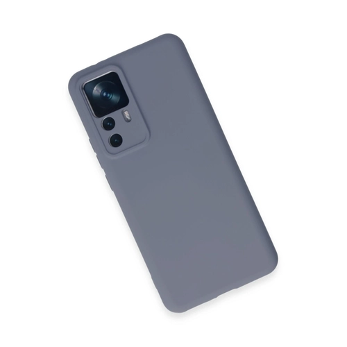 Newface Xiaomi Mi 12T Pro Klf Nano ii Kadife Silikon - Gri