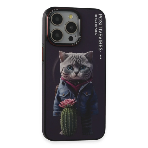 Joko iPhone 13 Pro Max Fun Magsafe Kapak - Derin Mor
