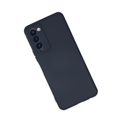 Newface Tecno Camon 18 Klf Nano ii Kadife Silikon - Lacivert