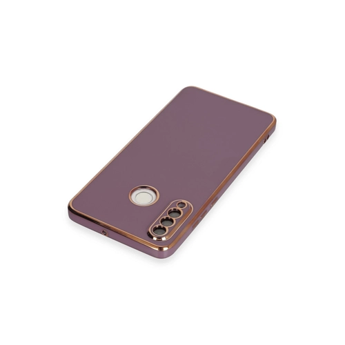Newface Huawei P30 Lite Klf Volet Silikon - Mor