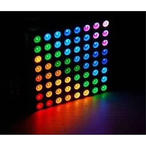 8x8 Tam Renkli RGB LED Dot Matrix