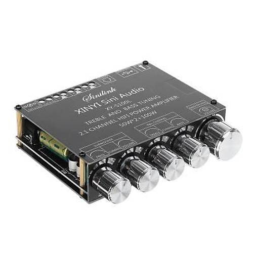 YS-S100L 2x50W + 100W Bluetooth 5.0 2.1 Kanal Amfi Modl