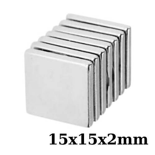 15x15x2mm Neodyum Gl Mknats - Neodim Magnet
