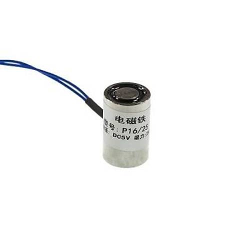 P16/25 5V Elektromknats - 2kg Elektro Manyetik Tutucu