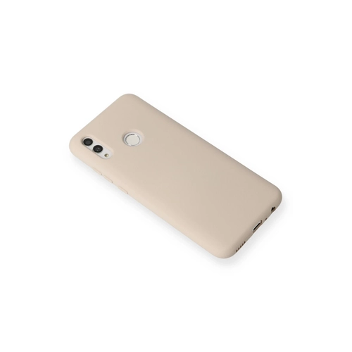 Newface Huawei P Smart 2019 Klf Nano ii Kadife Silikon - Pudra