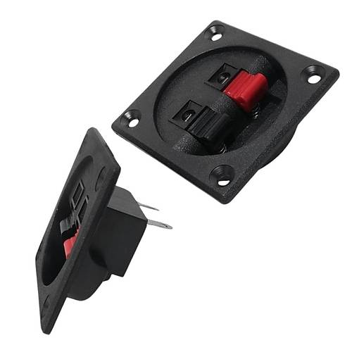 IC-249A Hoparlr Klemensi 2'li Kare Hoparlr Terminali