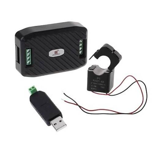 PZEM-016 AC 100A RS485 Modbus G Tketim ler + Ayrlabilir CT + USB