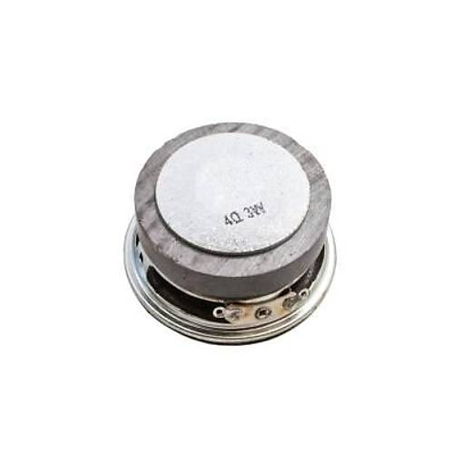 Hoparl�r 4 Ohm 3W 52mm - Siyah