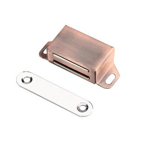 Mknatsl Metal Mobilya Kapak Kilidi 36x24x14mm - Bakr
