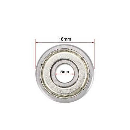 V625ZZ Kanall Makara Tipi Rulman 5mm V Oluklu