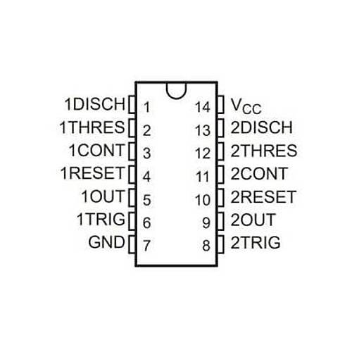 LM556 SOIC-14 Zamanlayc Entegresi