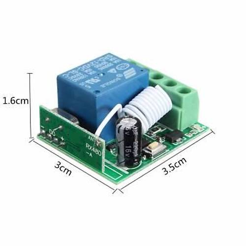 Rf Kablosuz 1 Kanal Rle Modl Kumanda Seti 12V 10A