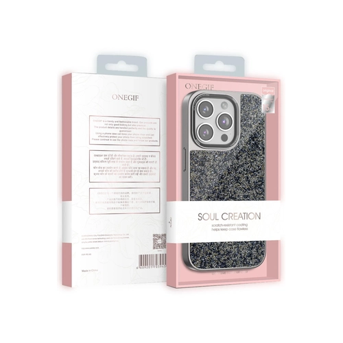 Onegif iPhone 15 Pro Gem Kapak - Pembe