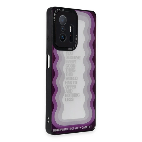 Newface Xiaomi Mi 11T Pro Klf Mirror Desenli Kapak - Mirror - 5