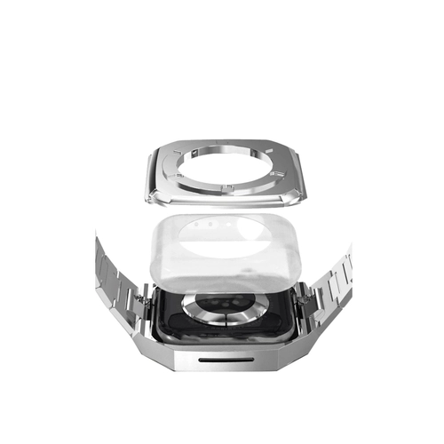 Newface Apple Watch 45mm Metal Petek Kasal Kordon - Gm