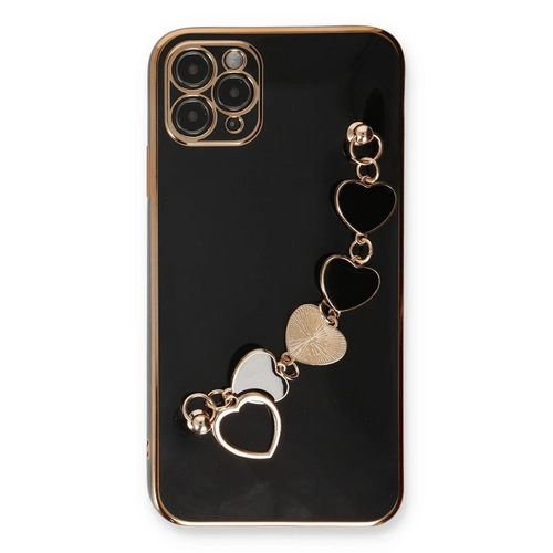 Newface iPhone 11 Pro Kılıf Esila Silikon - Siyah