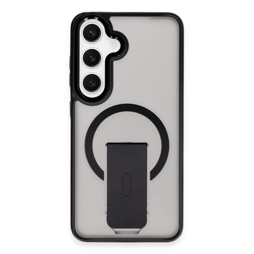 Newface Samsung Galaxy S24 Plus Tork Magsafe Standl Kapak - Siyah