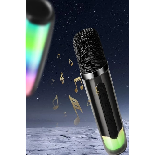 Newface Pluse 7 Mikrofonlu RGB Kablosuz Hoparlr - Beyaz