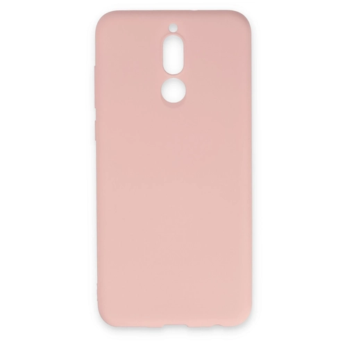 Newface Huawei Mate 10 Lite Klf Nano ii Kadife Silikon - Pudra
