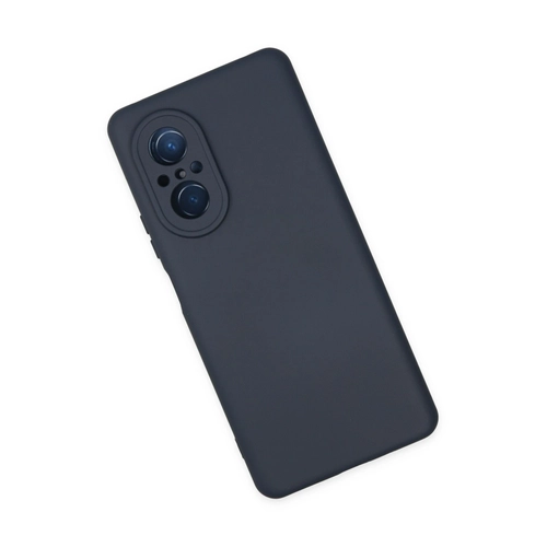 Newface Huawei Nova 9 SE Klf Nano ii Kadife Silikon - Lacivert